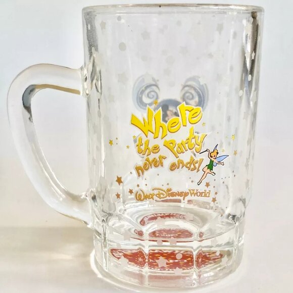 Disney Tinkerbell Tinker Bell Mickey Mouse Shot Glass Mug Espresso Coffee Cup - Picture 2 of 11